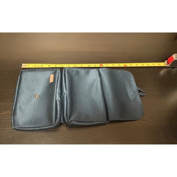 United Airlines Global First Class Blue Travel Toiletry Travel Bag Case Pouch - Picture 5 of 5